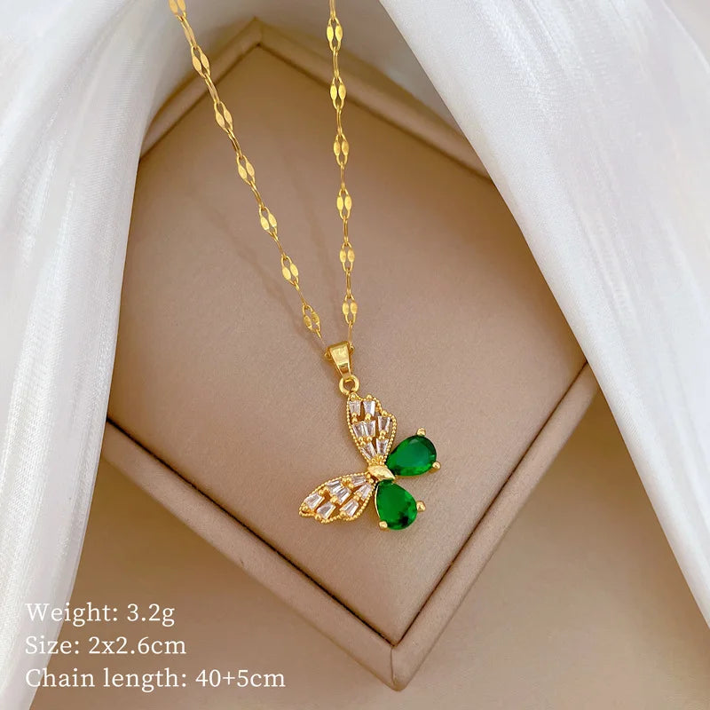 Korean Cosmos Geometric Titanium Steel Electroplating Earrings