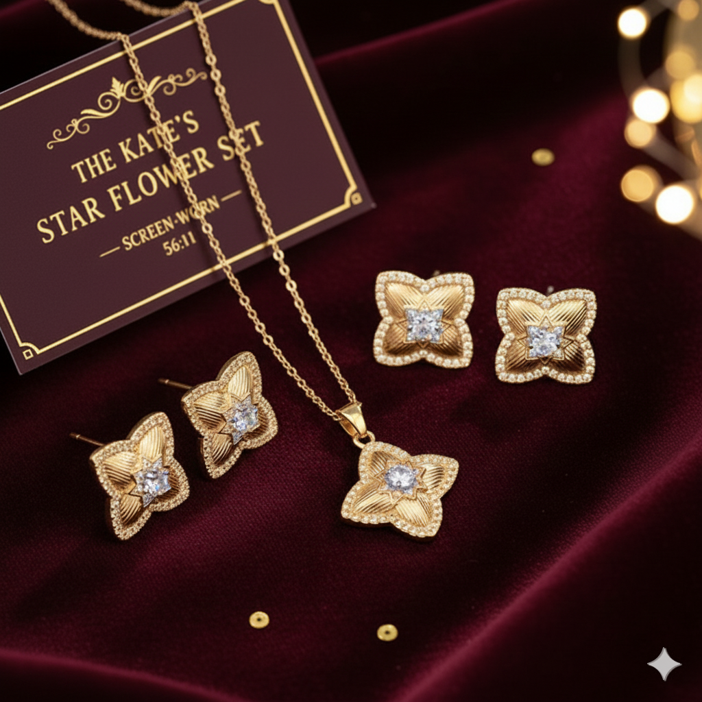 The Kate Holden 'Star Bloom' Set - As Seen in A Merry Little Ex-Mas