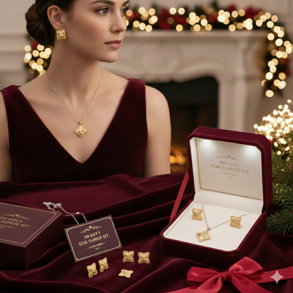 The Kate Holden 'Star Bloom' Set - As Seen in A Merry Little Ex-Mas