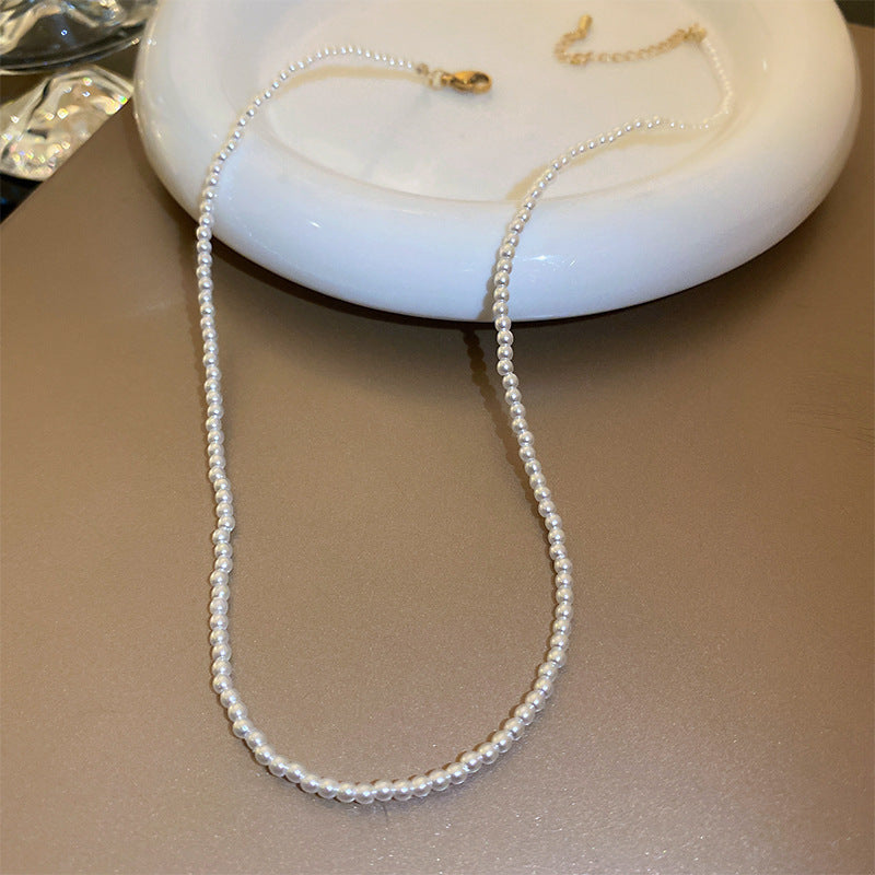 Modern Imitation Pearl Necklace